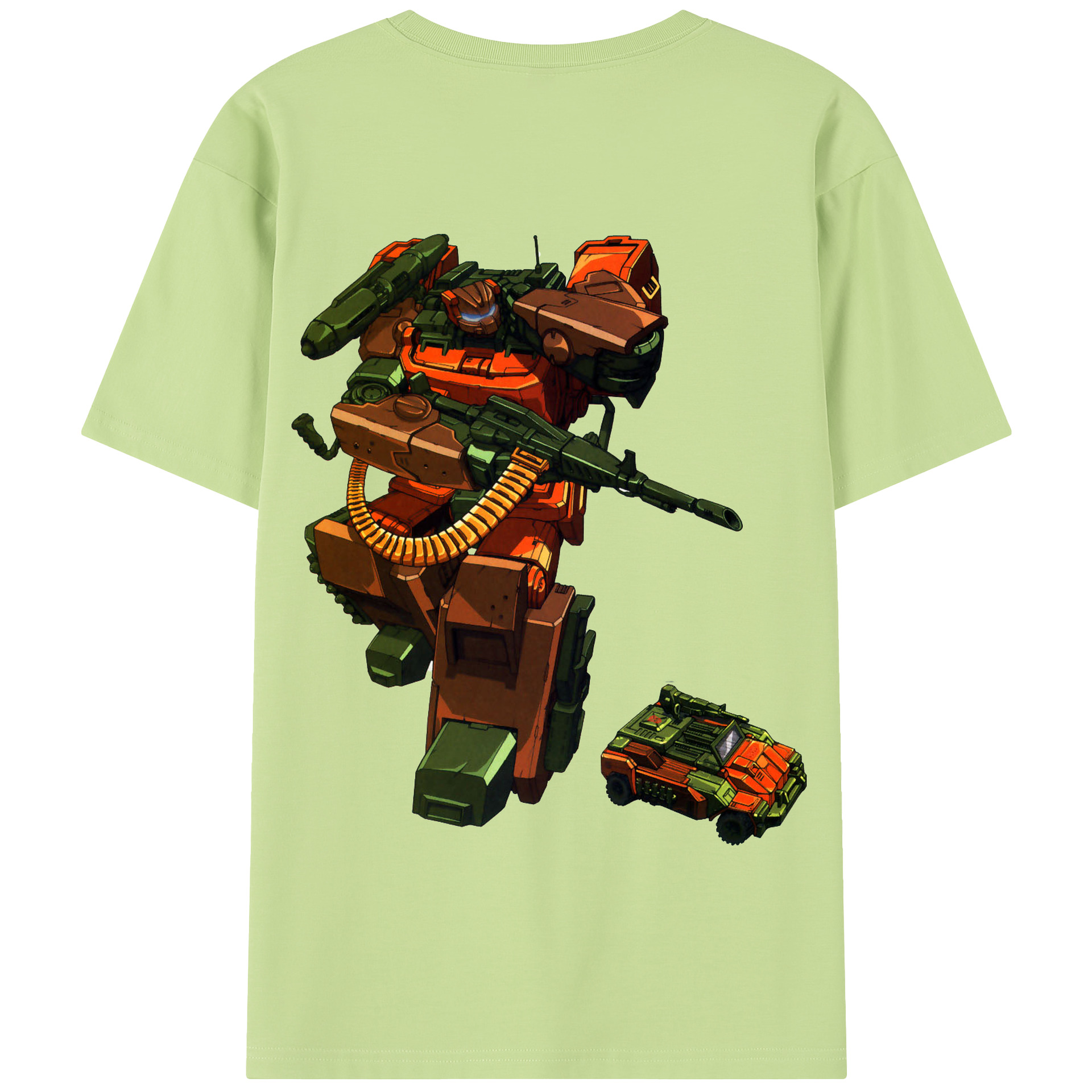（画像用）  綿100％半袖Tシャツ（背面プリント）